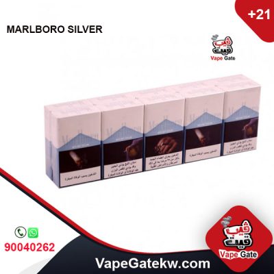 MARLBORO SILVER BOX KING SIZE CIGARETTES CTN Vape Gate Kuwait