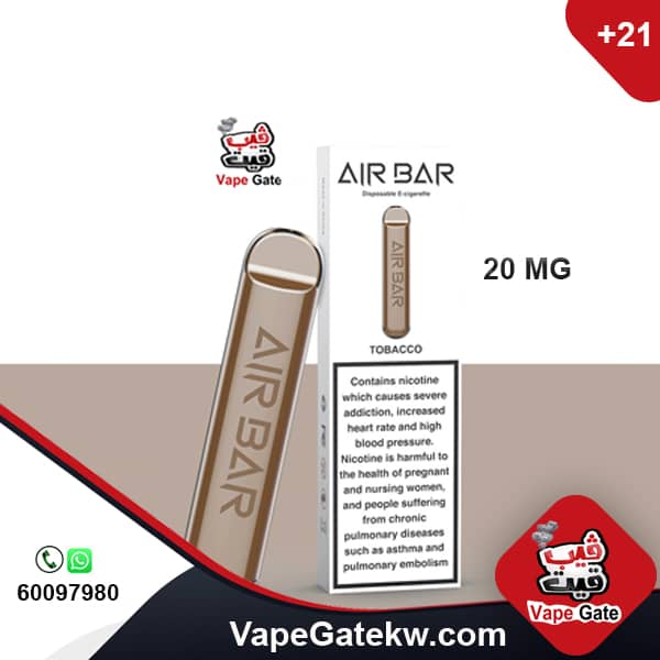 airbar tobacco 20mg