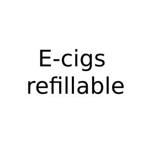 ciga refillable electronic cigarettes