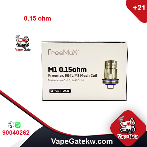 Freemax M1 coils 0.15 hom