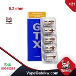 Vaporesso GTX coils 0.2 ohm