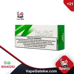 Nuso Green Heated tobacco 200 sticks