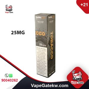 Vgod Tobacco 25MG salt dry tobacco
