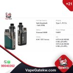 vaporesso swag px80 kit components