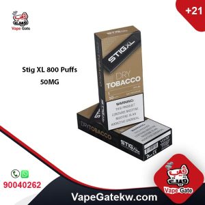 Stig XL Dry Tobacco 800 Puffs 50MG