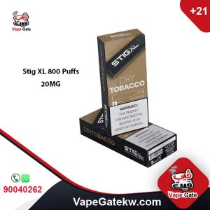 Stig XL Dry Tobacco 800 Puffs 20MG