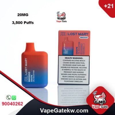 Lost Mary Grape 20MG 3500 Puffs - Vape Gate Kuwait