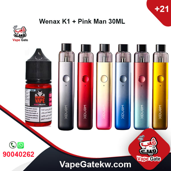 Wenax K1 + Vampire Pink man 30ML