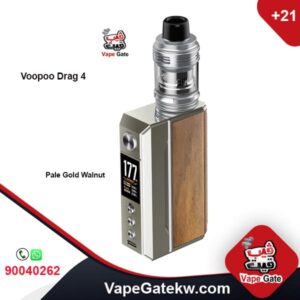 Voopoo Drag 4 Pale gold walnut