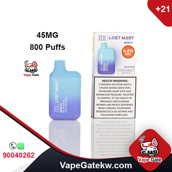 Lost Mary Blue Razz 800 Puffs 45MG