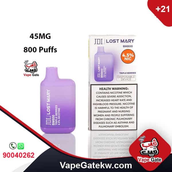 Lost Mary Triple Berries 800 Puffs 45MG