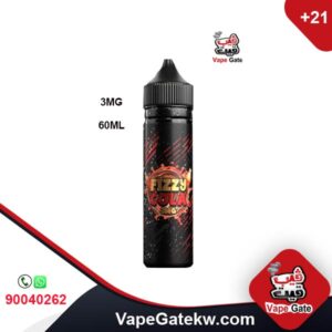  fizzy cola 3mg 60ml. Vape juice with taste of cola enhanced .  fizzy cola gives you the taste of freshness in every inhale .use with vape devices high watt shisha puff. in a bottle size 60ml