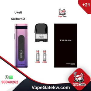 Uwell Caliburn X Purple Color