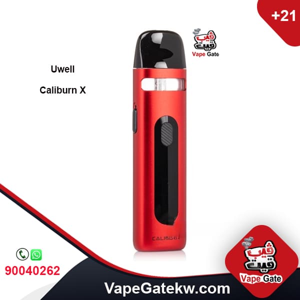 Uwell Caliburn X Red Color