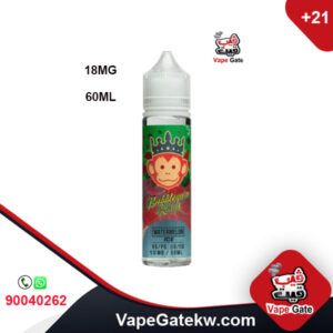 BUBBLEGUM KINGS WATERMELON ICE 18MG 60ML.The fresh and cool flavor of delicious watermelon. with touch of ice to refresh your mouse in every inhale