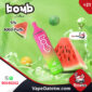 Bomb Watermelon Bubblegum 5% 4000 Puffs. Bomb disposable vape with a pre-charged internal battery that no need to recharge. it has advantage of Adjustable airflow