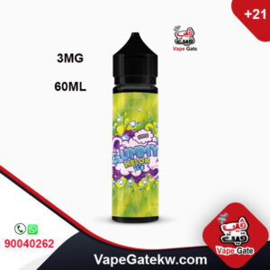 GUMMY MELON ICE 3MG 60ML.mix of sweet melons with bubble gum taste. gummy aftertaste 60ml.Suitable to use with shisha puff coils or pods