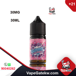 GUMMY STRAWBERRY ICE 30MG 30ML .strawberry accents finished with frigid out the flavor ,in bottle size 30ML .Nicotine Level 30MG ,to use with Cig puff, with low watt vape kits.