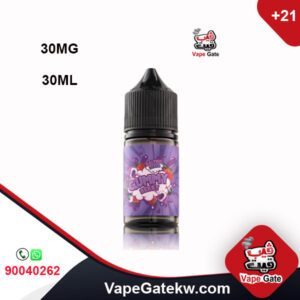GUMMY BERRY 30MG 30ML, a unique mix of berries in bottle size 30ML.Suitable to use with Cig puff, with low watt vape kits.