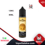 Icon Vapor Cookies 12MG 60ML. freebase vape juice flavor of fresh baked cookies in bottle size 60ml. suitable to use with shesha puff vape devices