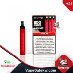 JDI Romio XL Cola 4.5% 800 Puffs. Romio XL, the second version of the famous brand JDI Romio. the upgraded version available in 800 puffs plus, two nicotine levels 4.5%& 2%