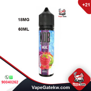 KDB Mint KDB Ice18mg 60ml. The cold flavor of the amazing KDB vape juice. flavor of mix; candy, mix berries, kiwi and dragon fruit. a mix fruit vape juice with touch of sweetness