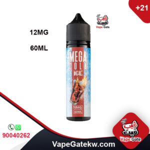Mega Cola Ice 12MG 60ML. a fresh and delicious flavor of mega .a freebase vape juice with nicotine percentage 12mg. in bottle size 60ml.Suitable to use with shisha puff coils or pods.