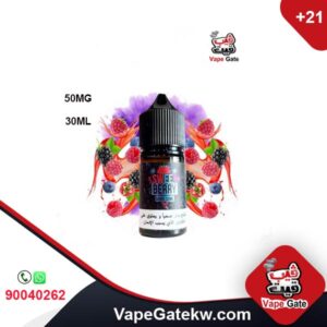 SWEET BERRY ICE 50MG 30ML. a vape juice that gathered the delicious taste of mix berries along with touch of ice. in bottle size 30ml