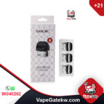 Smok Nord 2 RPM pod Pack of 3. compatible with nord 2 devices. no coils included and the packet includes 3 pods