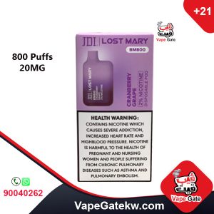 Lost Mary Cranberry Grape 20MG 800 Puffs