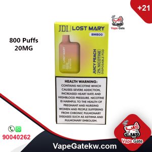 Lost Mary Juicy peach 20MG 800 Puffs