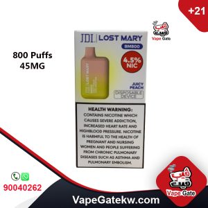 Lost Mary Juicy peach 45MG 800 Puffs