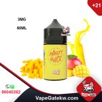 NASTY CASH MAN MANGO 3MG 60ML. the strong taste and aroma of Nasty vape liquid. a flavor of fresh mango ,freebase liquid in bottle size 60ml