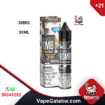 Vgod Mango Mint 50MG Salt 30ML. A flavor of sweet and fresh mango with ice. High nicotine vape liquid that used with low watt electronic cigarettes.