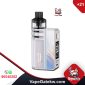 Voopoo Drag E60 Kit Rainbow Silver color.The 2550mAh large battery capacity supports long-lasting puffing enjoyment. Activate the ECO mode to increase 10% more vaping puffs