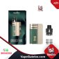 Voopoo Drag E60 Kit Streamers Green color. The 2550mAh large battery capacity supports long-lasting puffing enjoyment. Activate the ECO mode to increase 10% more vaping puffs