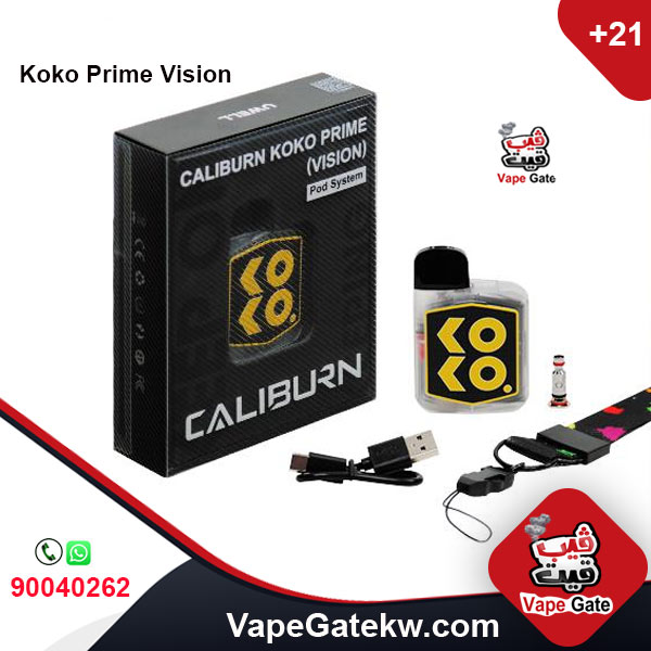 CALIBURN-Koko-Prime-Vision-Pod-System-Black-Gold1