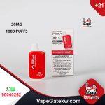 JDI REV CRANBERRY GRAPE 20MG 1000 PUFFS