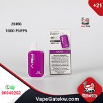 JDI REV Grape 20MG 1000 PUFFS