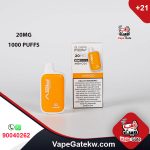 JDI REV Mango 20MG 1000 PUFFS