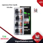 Vaporesso Xros 3 pods 0.6 ohm