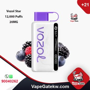 Vozol Star Mixed Berries 12000 Puffs 20MG