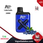 Gana Bar Blueberry 1200 Puffs 20MG