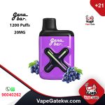 Gana Bar Grape 1200 Puffs 20MG