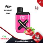 Gana Bar Strawberry 1200 Puffs 20MG