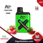 Gana Bar Strawberry Watermelon 1200 Puffs 20MG