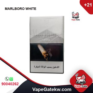 MARLBORO WHITE BOX KING SIZE CIGARETTES