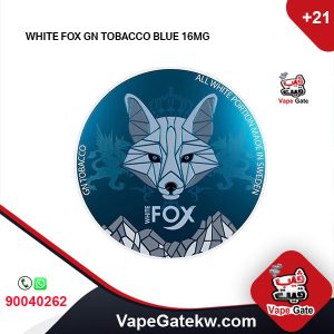 WHITE FOX GN TOBACCO BLUE 16MG