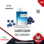 Lost Mary LUX Blueberry 45MG 1000 Puffs