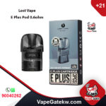 Lost vape E plus Pod 0.6ohm pack of 3 pods